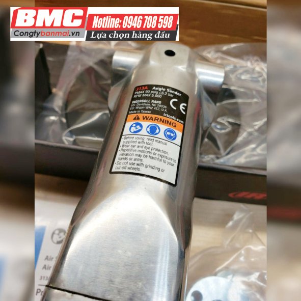 Địa chỉ uy tín mua Máy đánh bóng bằng khí nén Ingersoll Rand IR 313A (7 inch) tại Công Ty Ban Mai