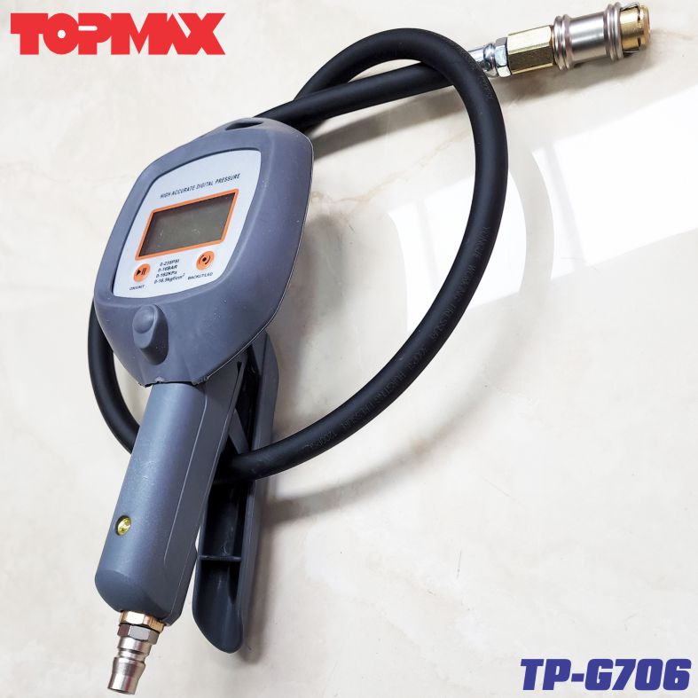 ng hồ bơm lốp xe hơi hiển thị số Topmax TP-G706