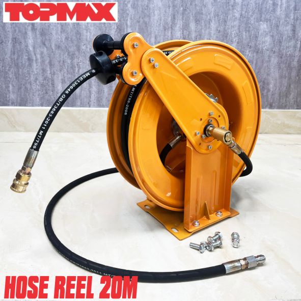 Giá bán cuộn dây rửa xe tự rút Topmax 20 mét 2 lõi thép