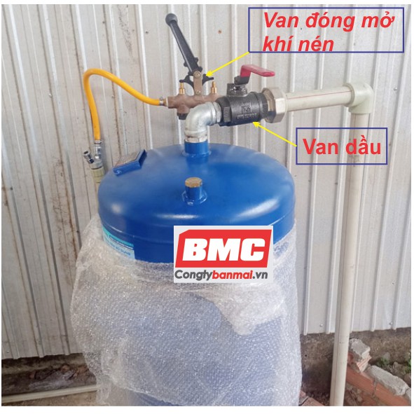 Hệ thống van đóng mở cầu nâng rửa xe ô tô