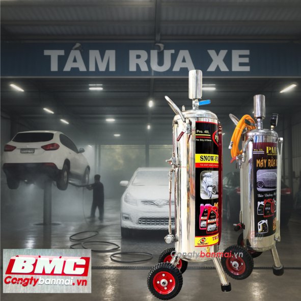 Hình ảnh bình phun bọt tuyết rửa xe Pallas 40 lít MRXP42L