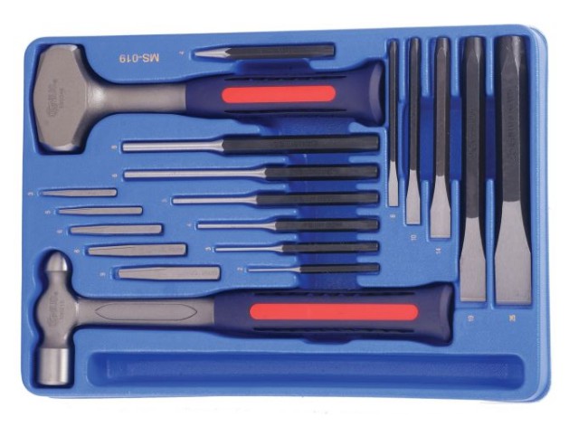 Hình ảnh bộ búa đục 19 chi tiết Ms-019