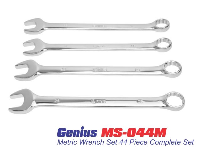 hình ảnh Bộ cờ lê mét chi tiết Genius MS-044M