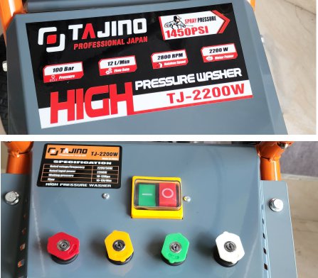 Hình ảnh bộ phận máy rửa TJ-2200W
