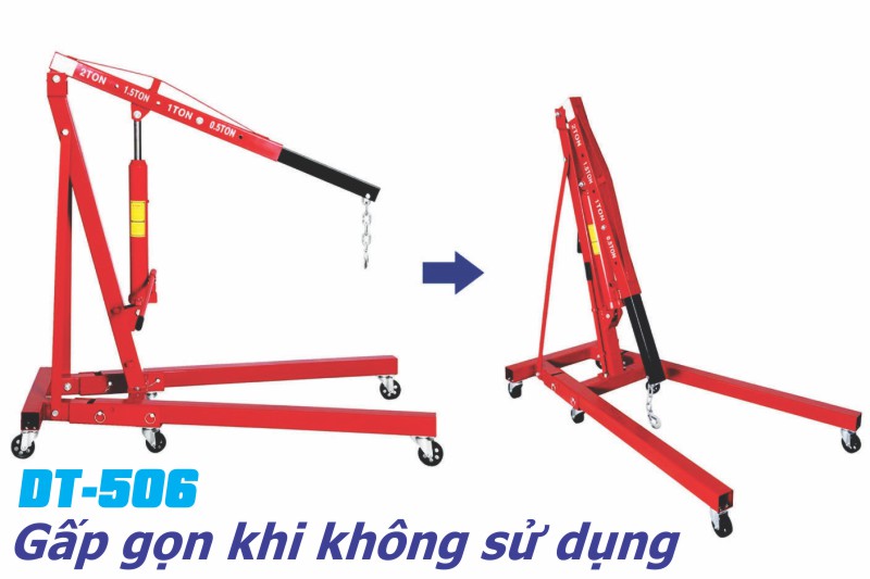 Hình ảnh cẩu móc động cơ 2 tấn OPK DT-506