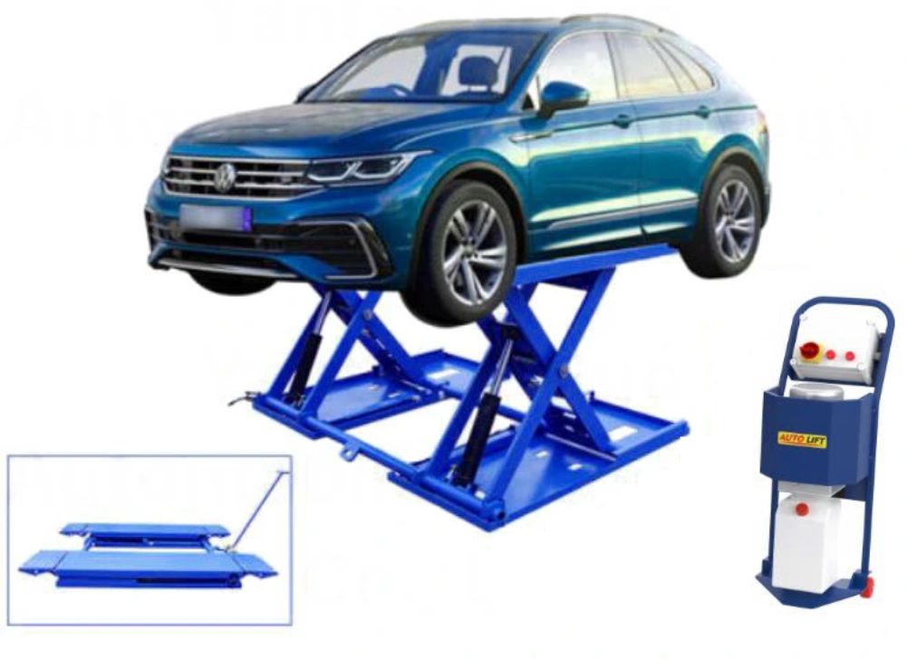 Hình ảnh cầu nâng cắt kéo di động 3,5 tấn Autolift AT-3500C