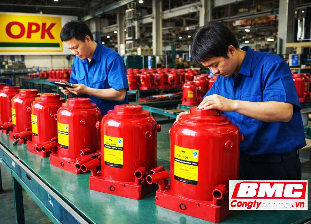 Hình ảnh kích thủy lực 100 tấn QYL-100T