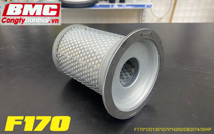 Hình ảnh lọc tách dầu máy nén khí trục vít F170
