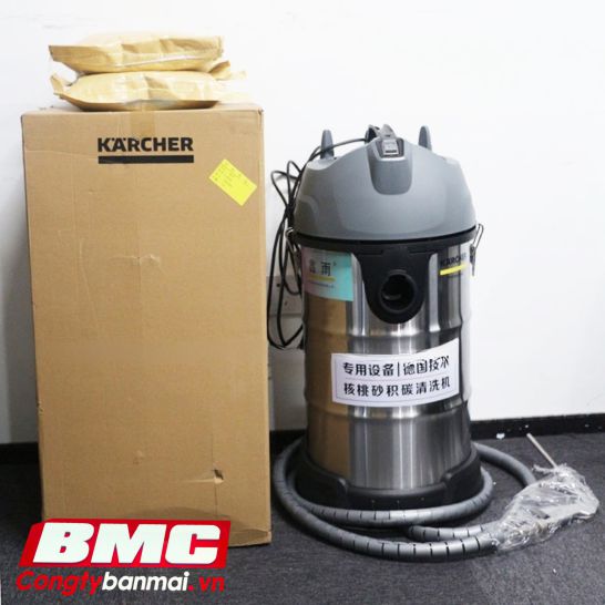 hình ảnh máy bắn trấu vệ sinh họng nạp ô tô Karcher-30L