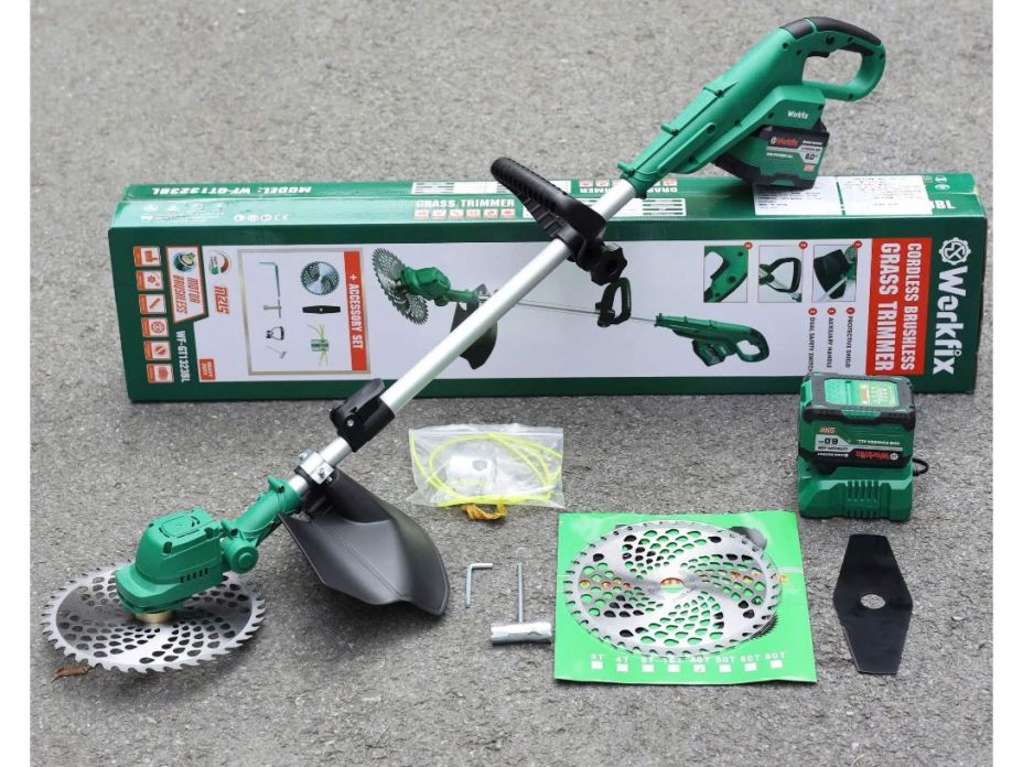 hình ảnh máy cắt cỏ Pin cầm tay Workfix WF-GT1323BL