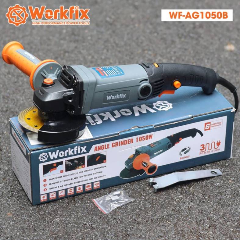 Hình ảnh máy mài góc điện Workfix WF-AG1050B