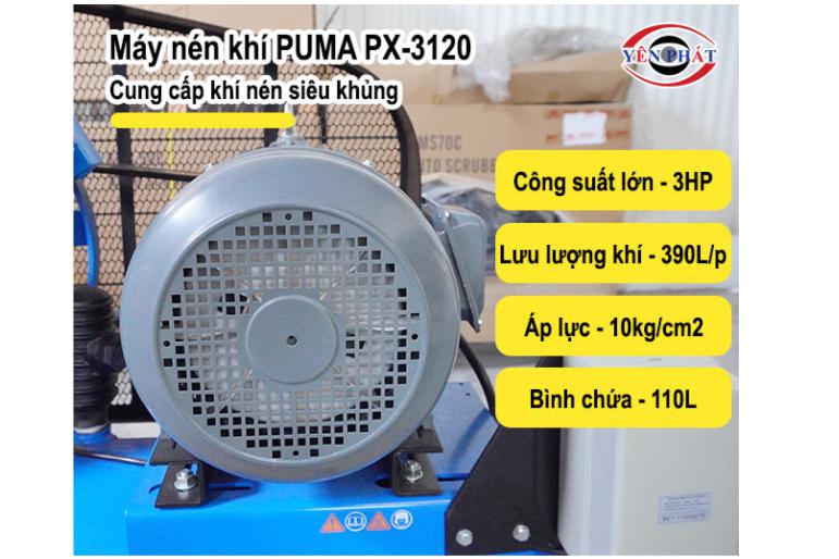 Hình ảnh máy nén khí Puma 3 HP PK3120
