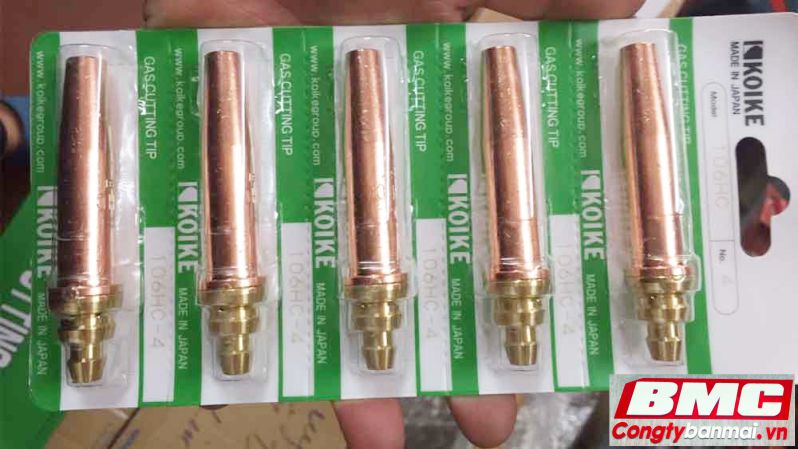 Hướng dẫn sử dụng béc cắt oxy gas oxy gas Koike 106HC an toàn