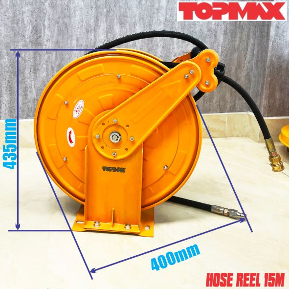 Kích thước Cuộn dây rửa xe tự rút 2 lõi 15 mét