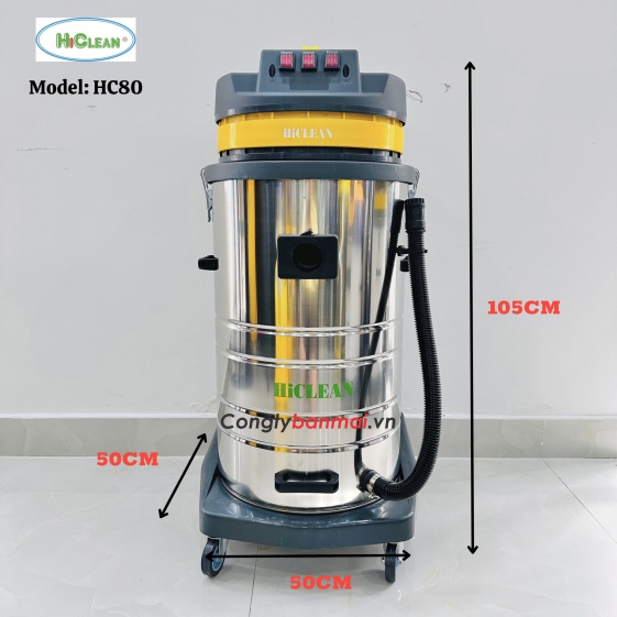 Kích thước máy hút bụi HC-80