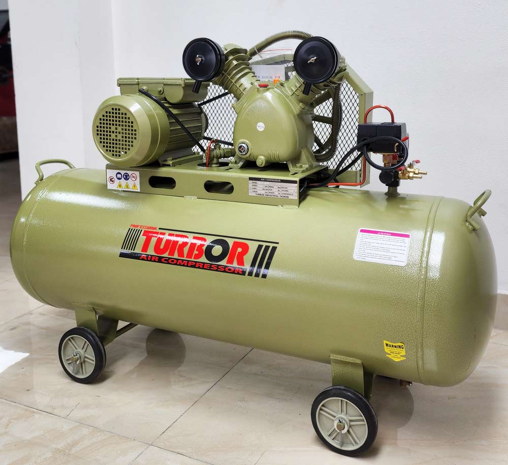 máy bơm hơi 2hp bình chứa 100 lít