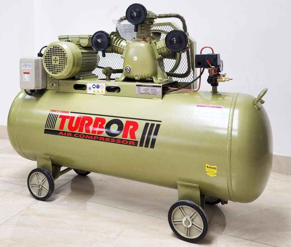 máy bơm hơi 4 hp bình chứa 200 lít