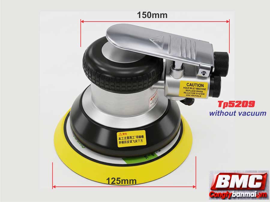 Máy chà nhám rung khí nén Topmax TP5209, 5 inch