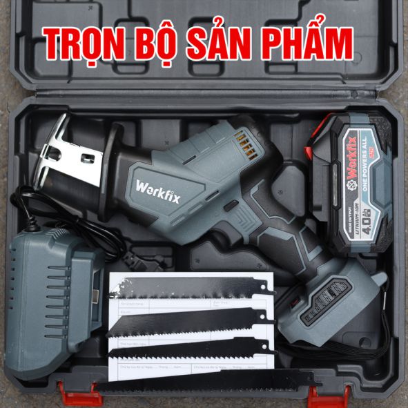 Máy cưa dùng Pin Workfix WF-CK20BL