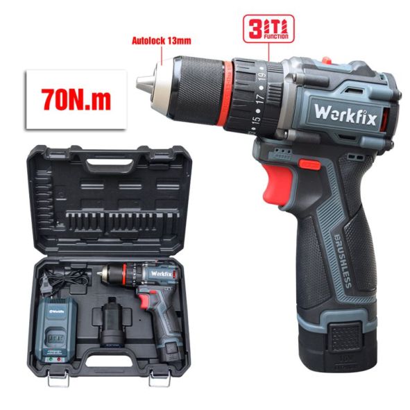 Máy khoan Workfix WF-ID1613BL