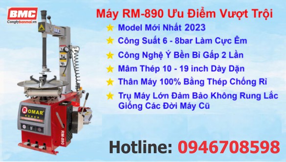 Máy làm lốp xe máy RM-890