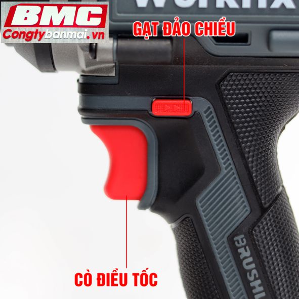 Máy mở bu lông pin Workfix 1/2 inch WF-IW550PRO