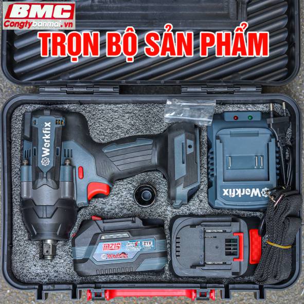 Máy mở bu lông pin Workfix 1/2 inch WF-IW650N