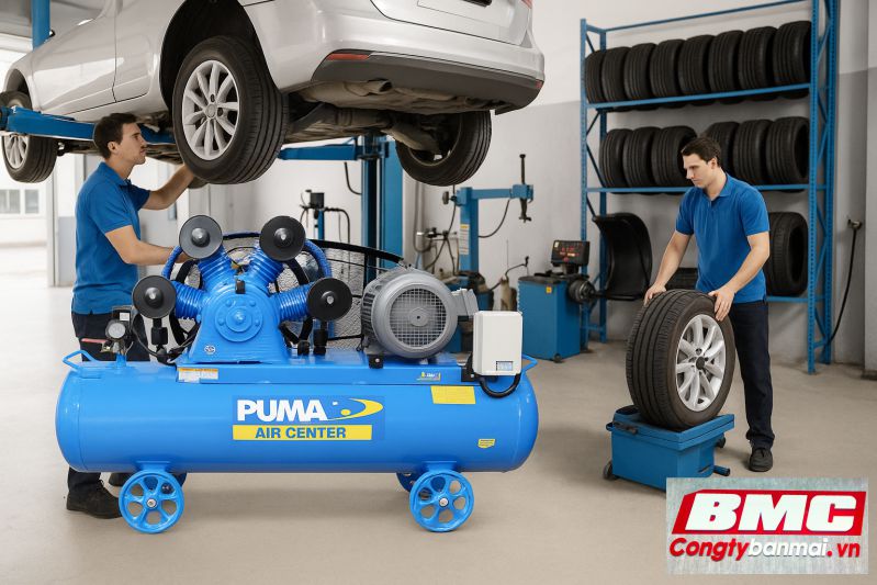 Máy nén hơi 2 cấp PUMA 15HP TK15300
