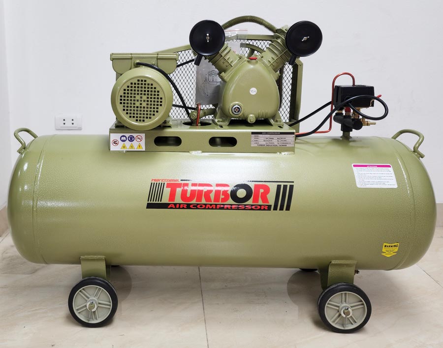 Máy nén hơi 2 ngựa bình chứa 100 lít