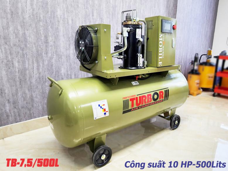 Máy nén hơi trục vít biến tần TurBor TB-7.5/500L 10HP