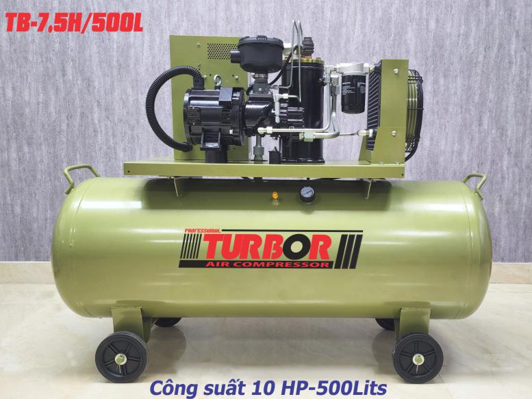 Máy nén khí trục vít biến tần TurBor TB-7.5H/500L 10HP
