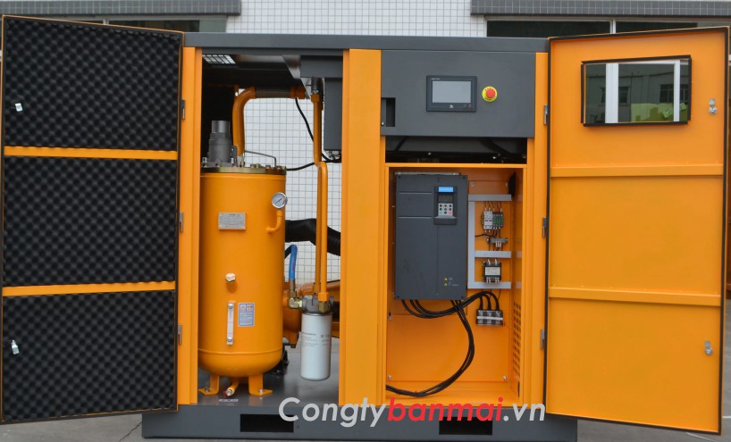 máy nén hơi trục vít công suất 75 Kw 100 mã lực HP