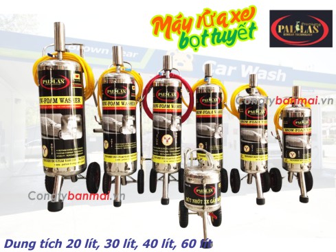 Máy phun bọt tuyết rửa xe Pallas 40 lít MRXP42L
