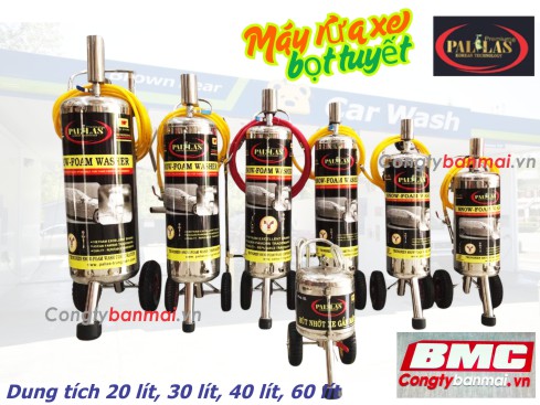 Hình ảnh bình phun bọt tuyết rửa xe Pallas 60 lít