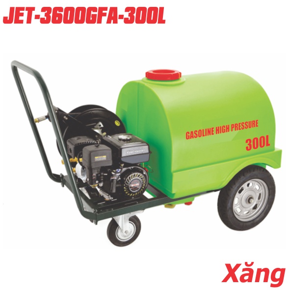Máy xịt rửa áp lực cao động cơ xăng JET3600GFA-300L
