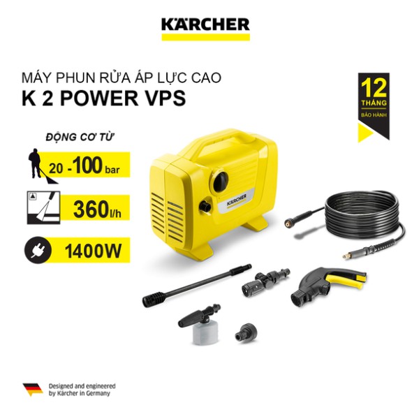 Máy rửa áp lực cao K 2 Power VPS