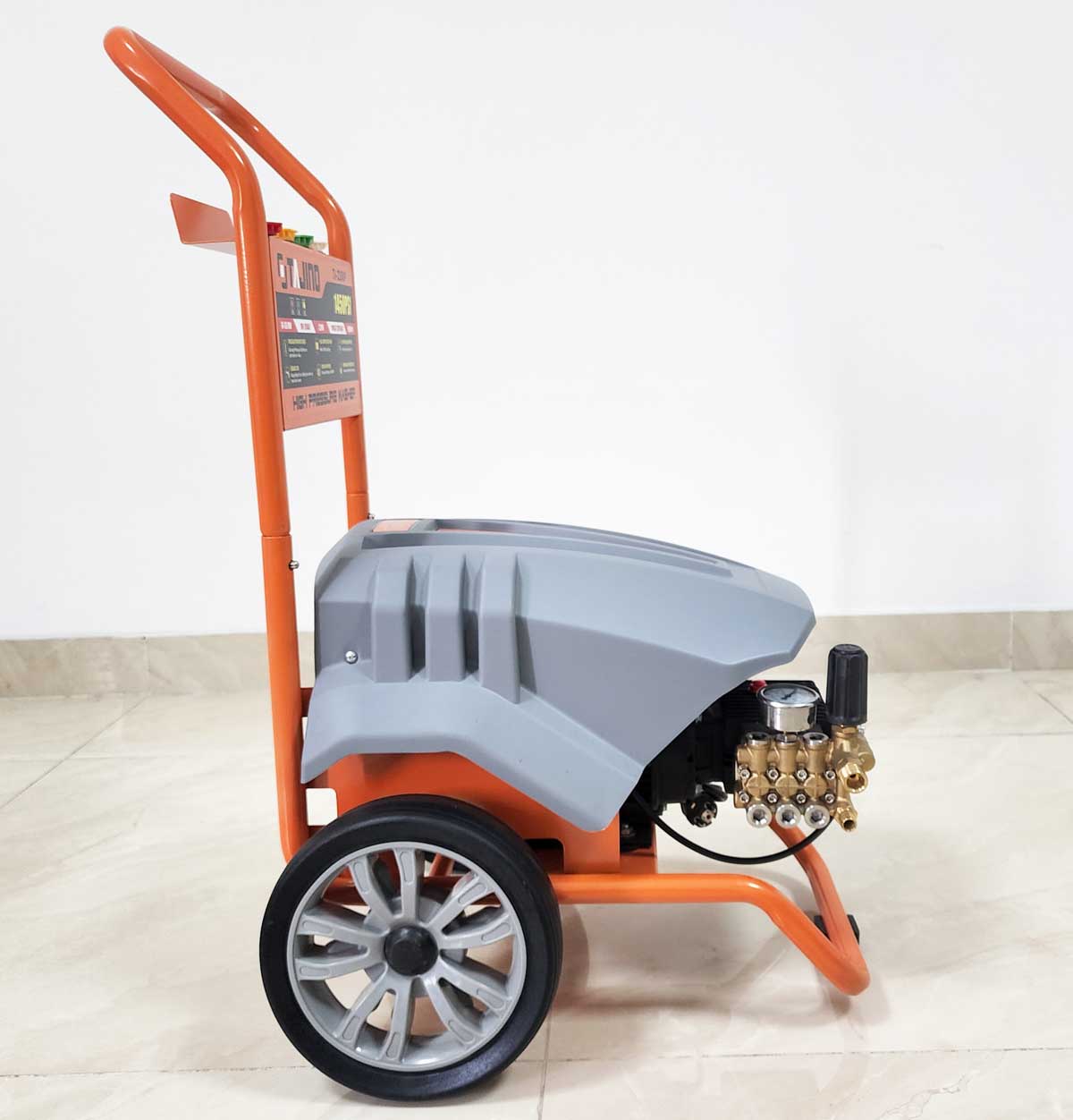 Máy rửa xe máy cao áp TJ-2200P công suất 2,2KW