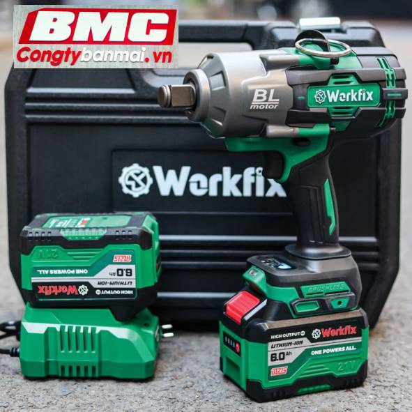 Máy siết bu lông pin Workfix WF-IW2100N