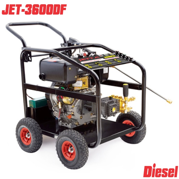 Máy Phun Rửa Chạy Động Cơ Dầu - Diesel JET3600DF
