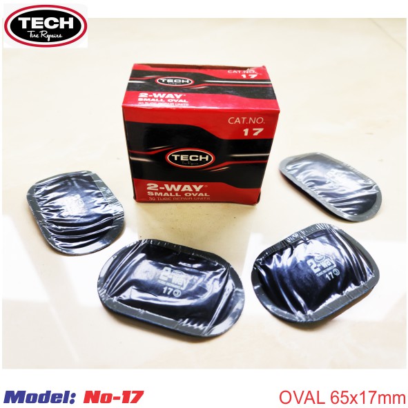 miếng vá tech 17, miếng vá oval 17 tech, miếng vá ruột tech 17