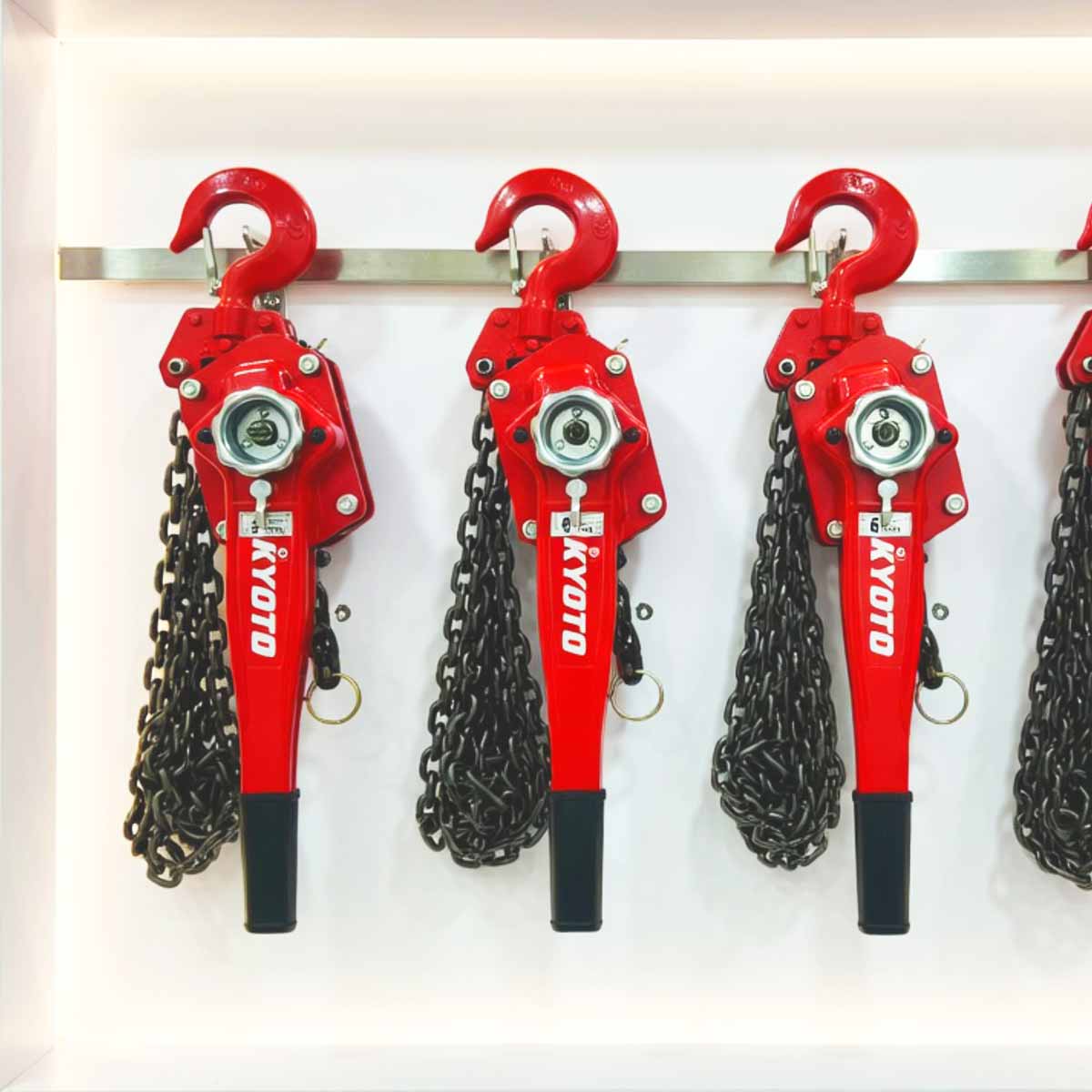 Pa lăng xích lắc tay Kyoto 6 tấn x 1,5 mét
