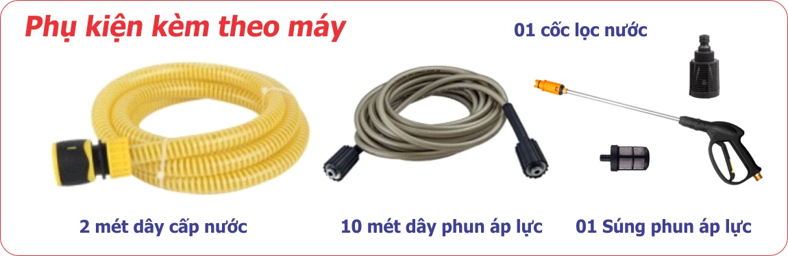 phụ kiện máy xịt rửa xe gia đình J12
