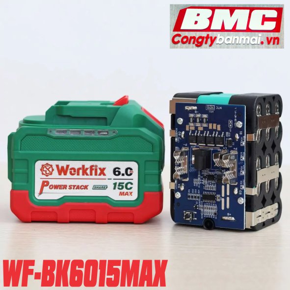 Pin 15 Cell 21V-6.0Ah workfix WF-BK6015MAX