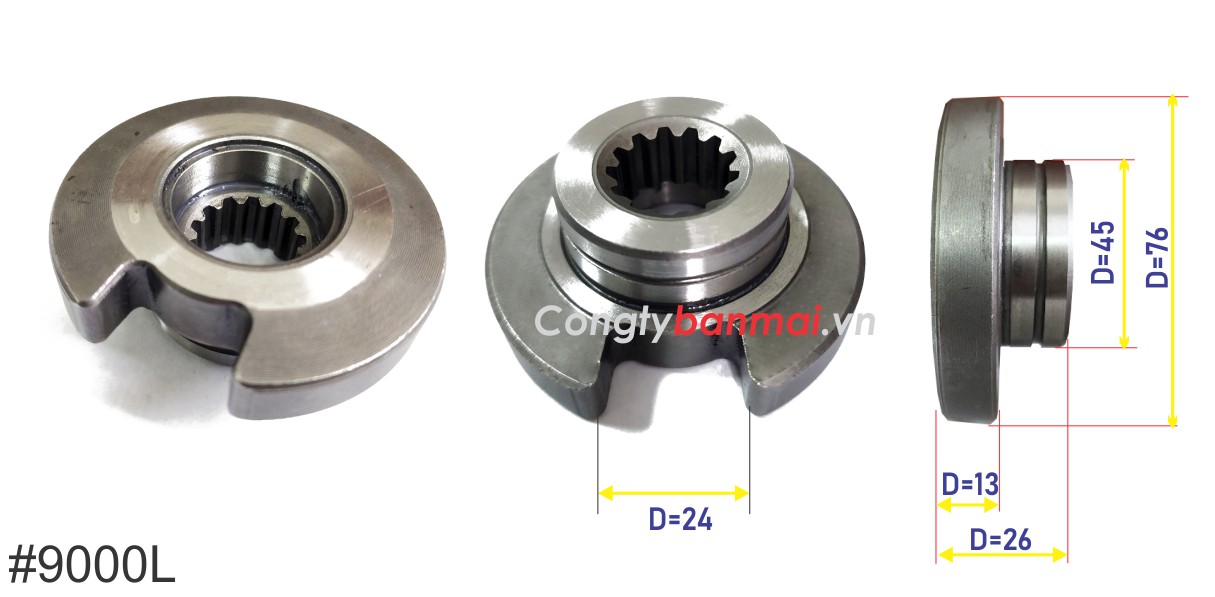 Cam búa súng BS-9000L, quả văng súng vặn bu lông