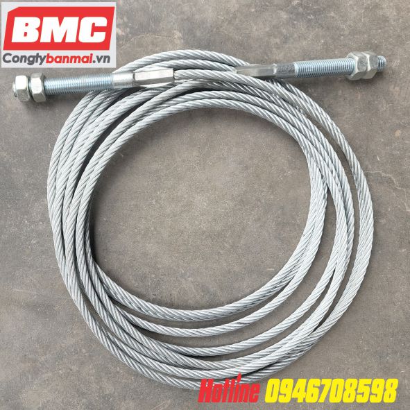 Sợi cáp cầu nâng 2 trụ