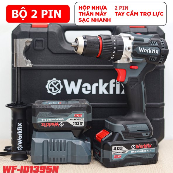 Súng khoan pin Workfix 13mm WF-ID1395N