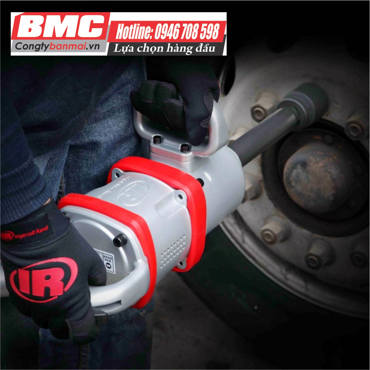 Súng xiết bu lông hơi 1 inch IR–Mỹ E688-8