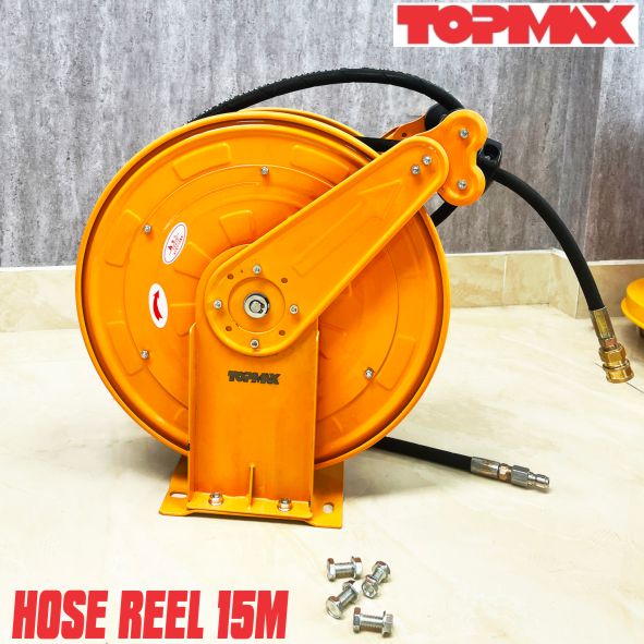 Ứng dụng cuộn dây rửa xe tự rút 2 lõi dài 15 mét