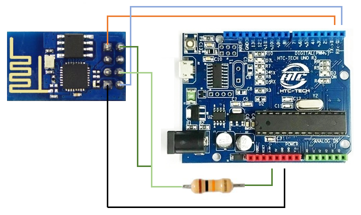 Hướng Dẫn Sử Dụng Module Wifi ESP8266 V1 Với HTC-TECH Module HTC Uno R3 Hướng Dẫn Sử Dụng Module Wifi ESP8266 V1 Với HTC-TECH Module HTC Uno R3
