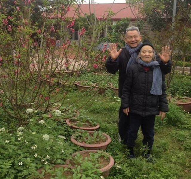 Vợ chồng cụ Hiệp cùng sinh hoạt tại dưỡng lão